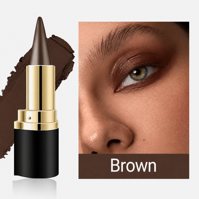 Brown gel eyeliner shade
